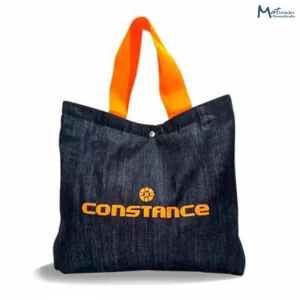Sacola Promocional Ecobag em Jeans - Brindes Corporativos Personalizados Matbrindes