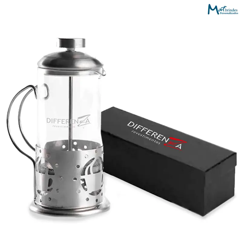 Kit Café com Cafeteira Francesa na Caixa - MB482