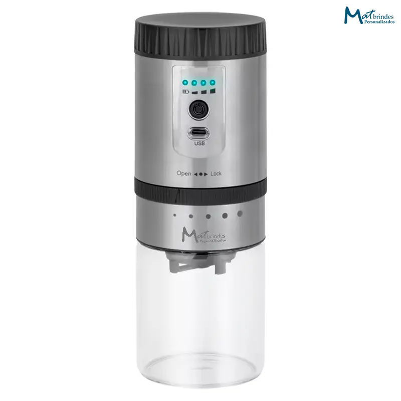 Moedor de Café Elétrico com Carregamento USB - MB682