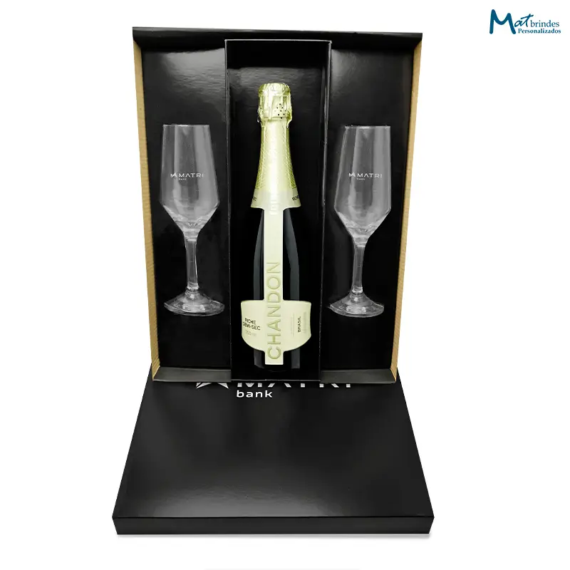 Kit Espumante Chandon 750ml Personalizado - MB690