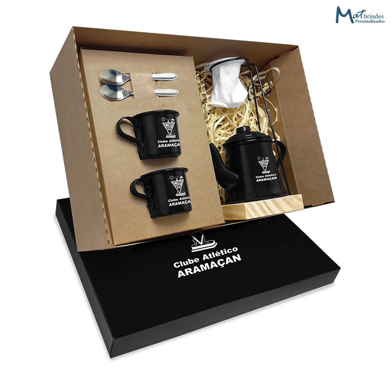 Kit Café Personalizado com Mini Colheres - MB733