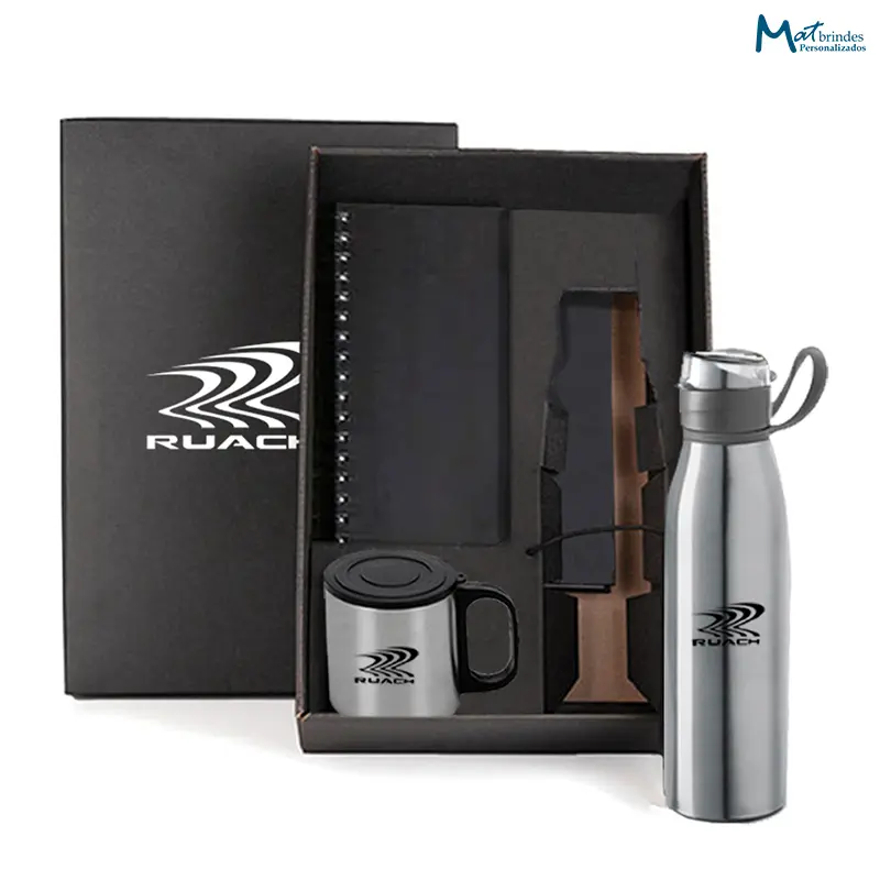 Kit Integração e Boas-vindas com Caneca Inox - MB750