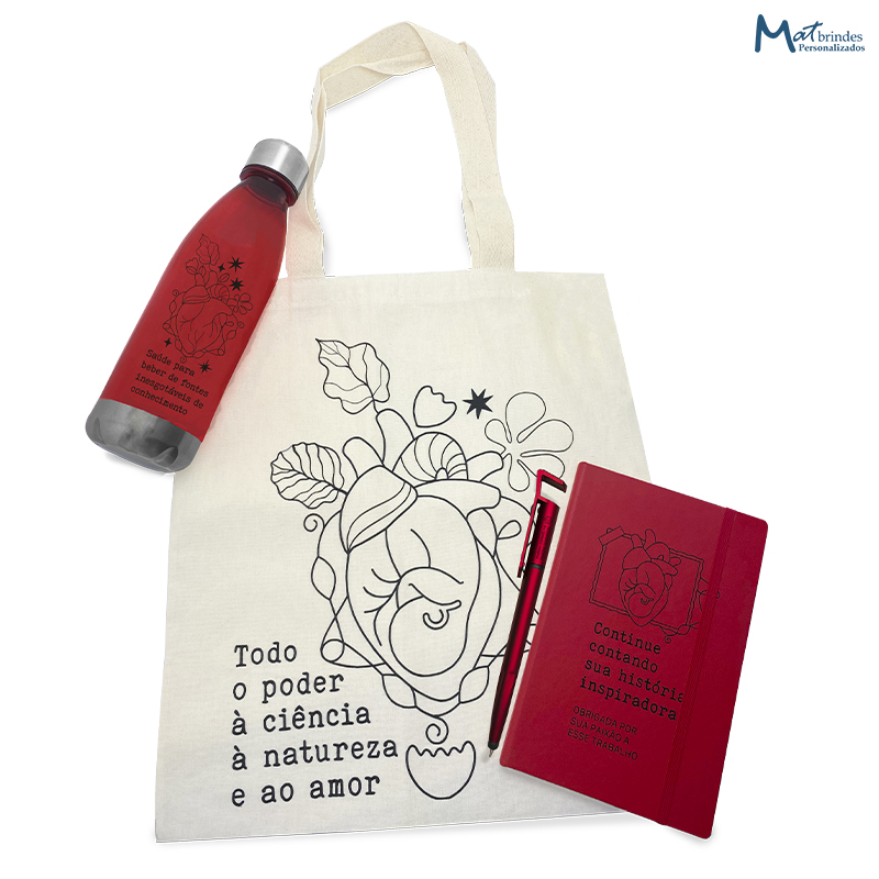 Kit Integração e Boas-vindas Personalizado com Ecobag - MB754
