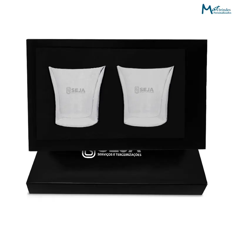 Kit Copos Parede Dupla Personalizado - MB773
