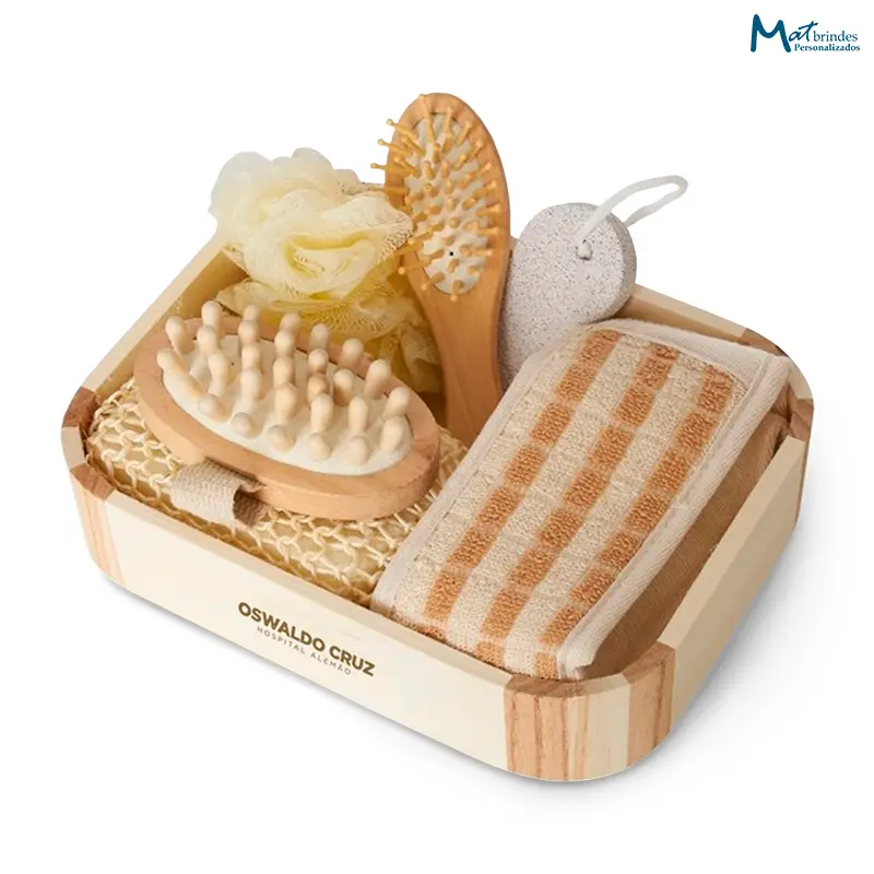 Kit Relax e Banho em Bambu II - MB160