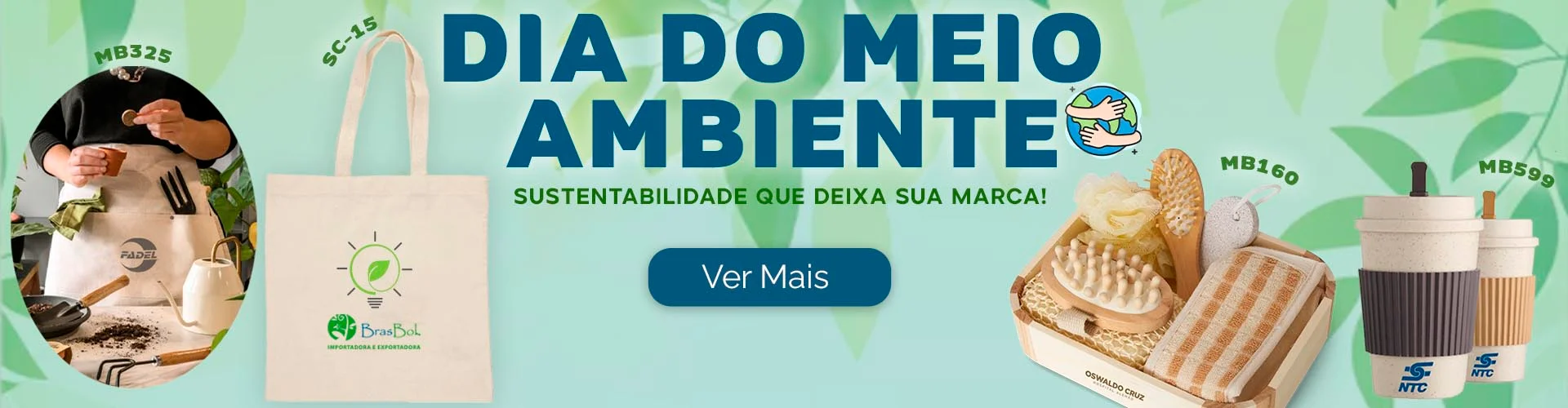 Dia do Meio Ambiente Personalizado Matbrindes Personalizados Banner