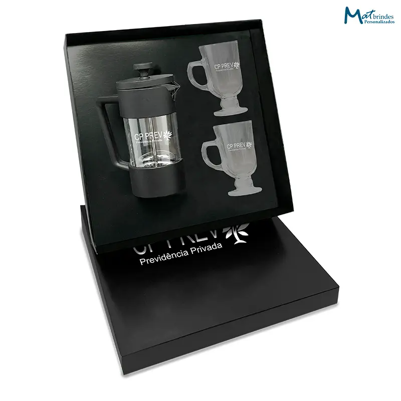Kit Café com Cafeteira Francesa de 350ml - MB795