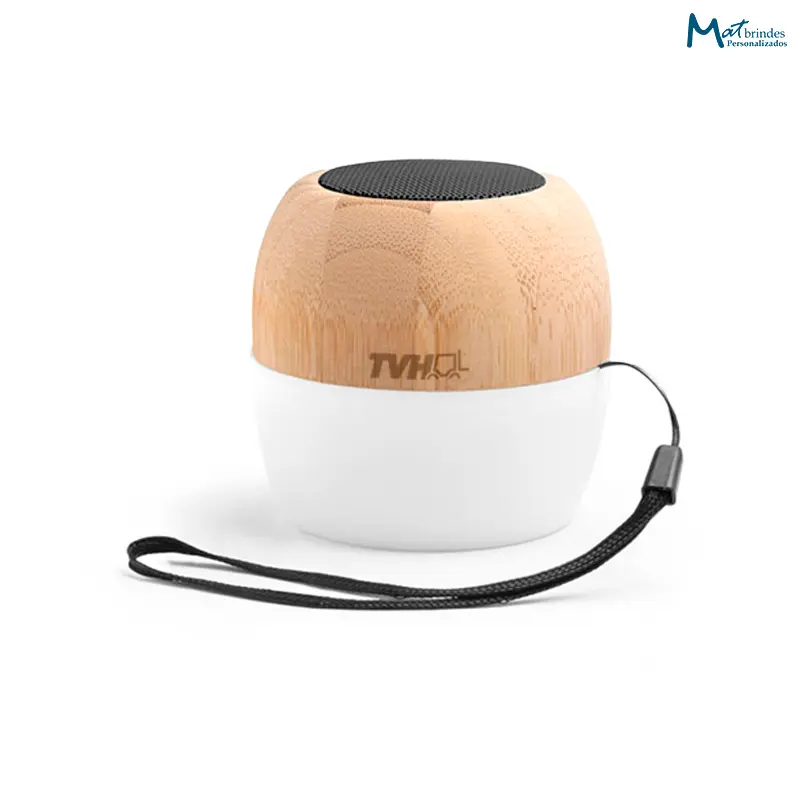 Caixa de Som Portátil Ecológica Personalizada - MB697