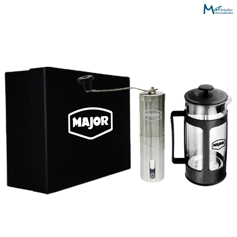 Kit Café com Prensa Francesa e Moedor -MB886
