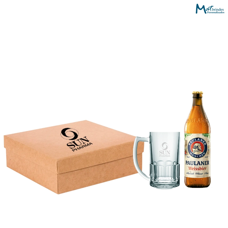 Kit Cerveja Alemã Paulaner com Caneca Bristol -MB879