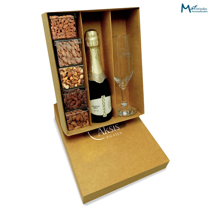 Kit Chandon com Nuts e Castanhas e Taça -MB906