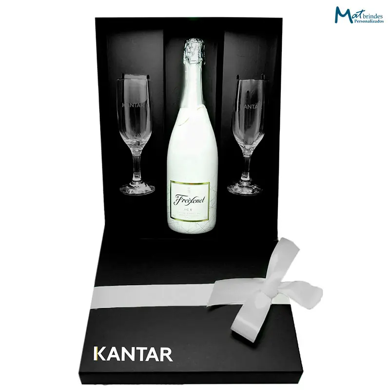 Kit Espumante Freixenet com 2 Taças -MB911