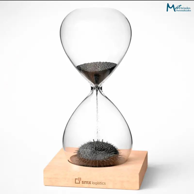 Ampulheta Magnética 17cm Personalizada - MB949