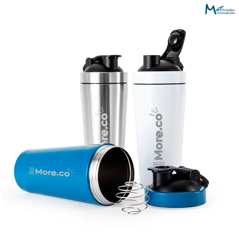 Coqueteleira Inox 900ml Personalizada - MB928