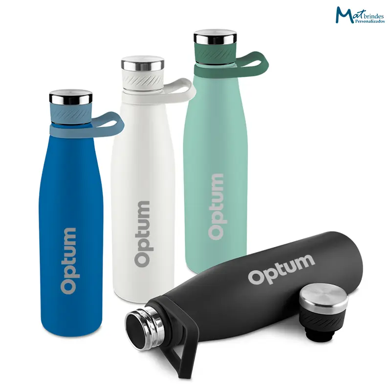 Garrafa Térmica de 750ml Inox Personalizada - MB930