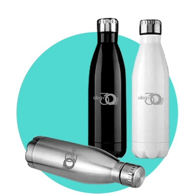 Garrafas e Squeezes Personalizadas com Logo
