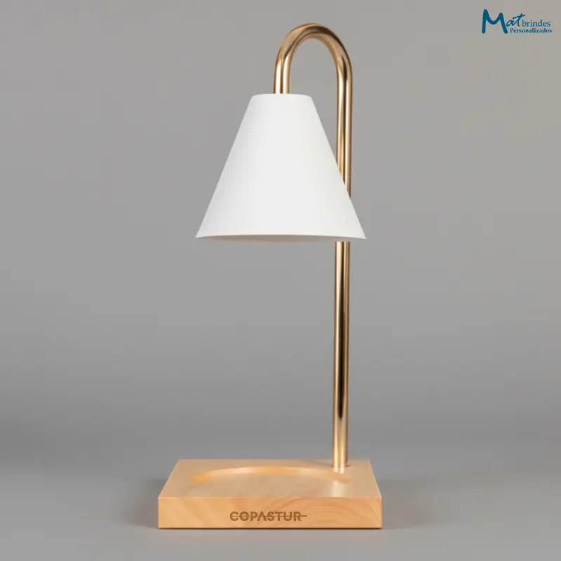 Luminária Aquecedora de Vela Personalizada - MB948