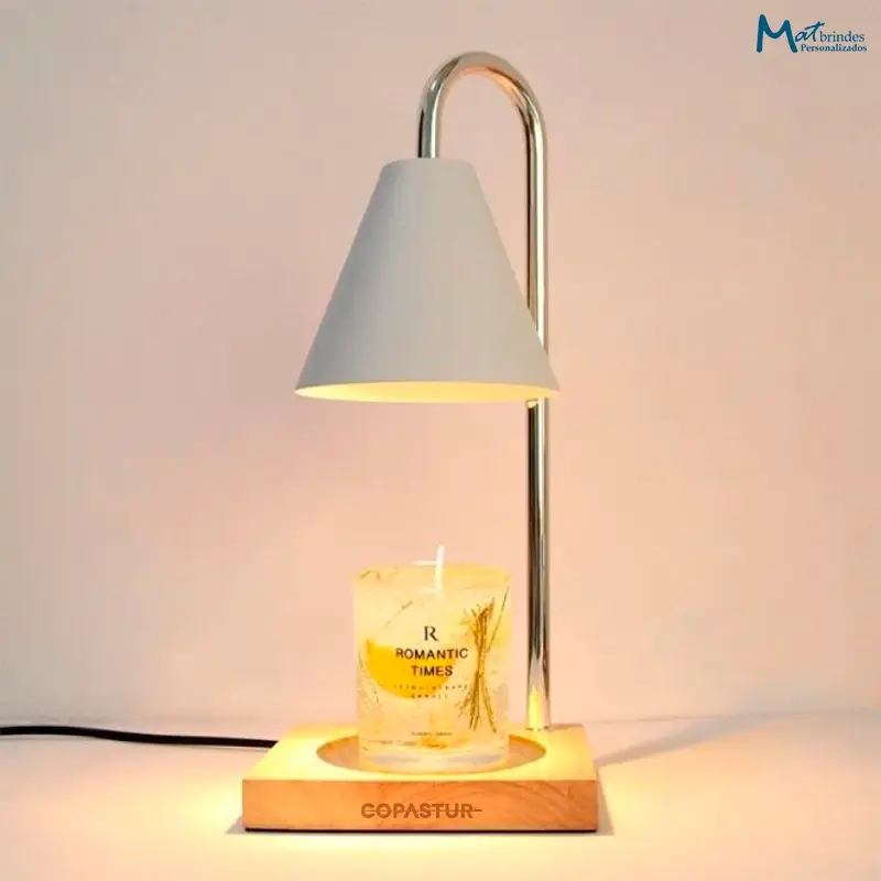 Luminária Aquecedora de Vela Personalizada - MB948